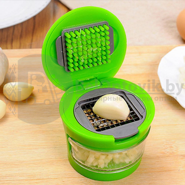 Пресс-измельчитель для чеснока Garlic Chopper со съемным контейнером - фото 8 - id-p134941537