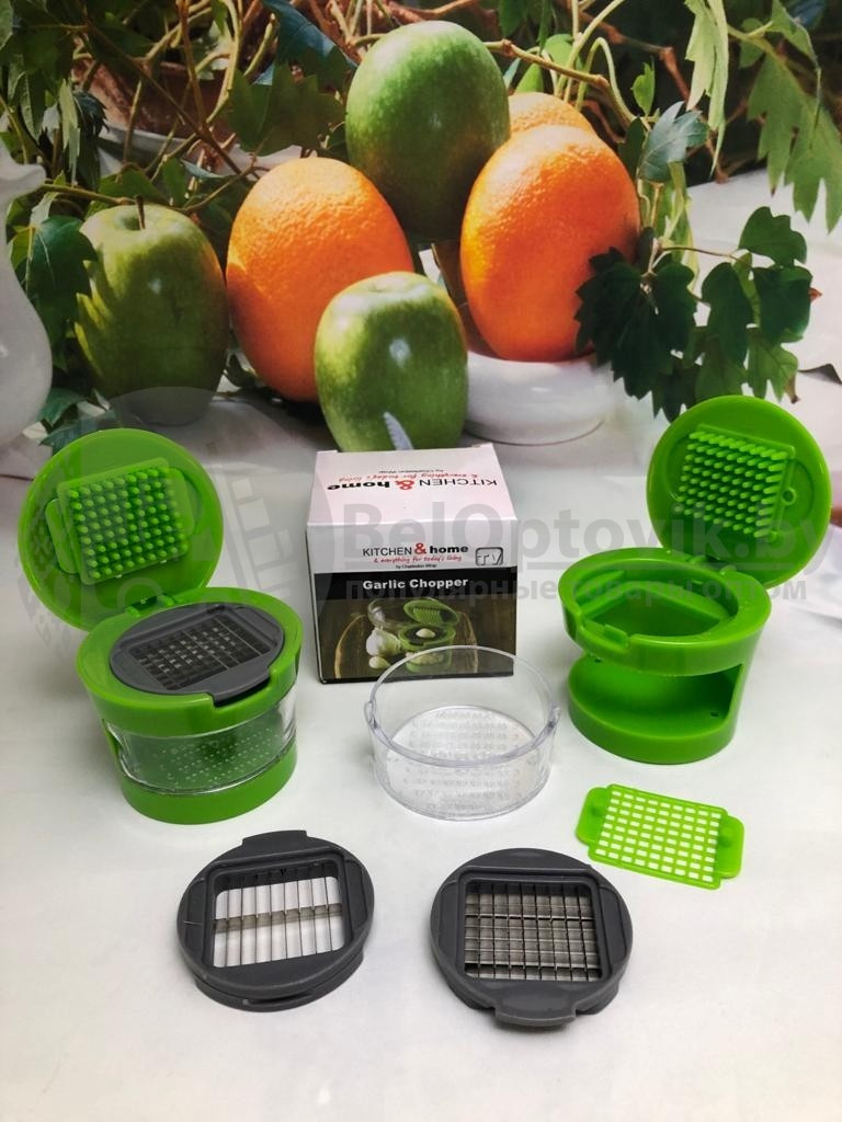 Пресс-измельчитель для чеснока Garlic Chopper со съемным контейнером - фото 5 - id-p134944899