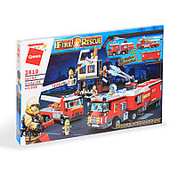 Конструктор Qman 2810 Пожарная охрана аналог Lego
