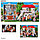 Игровой домик 012-01 для кукол Happy Family аналог Sylvanian Families Сильваниан с мебелью и светом, фото 2
