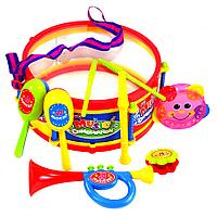 Детский набор игрушечных музыкальных инструментов Арт. 826-06