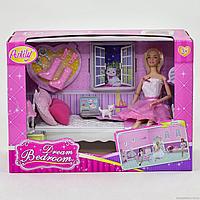 Кукла Anlily с набором мебели "Волшебная спальня" 99051