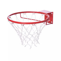 Кольцо баскетбольное 38 см с упором и сеткой
