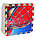 Коврик-пазл "Человек паук", 9 элементов, арт. VT18-11111, фото 2