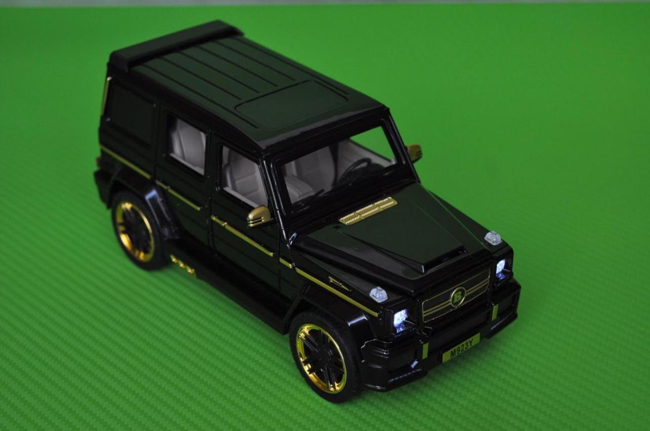 Мерседес Гелендваген brabus G65 машинка открываются 4 двери капот и багажник - фото 2 - id-p134943526