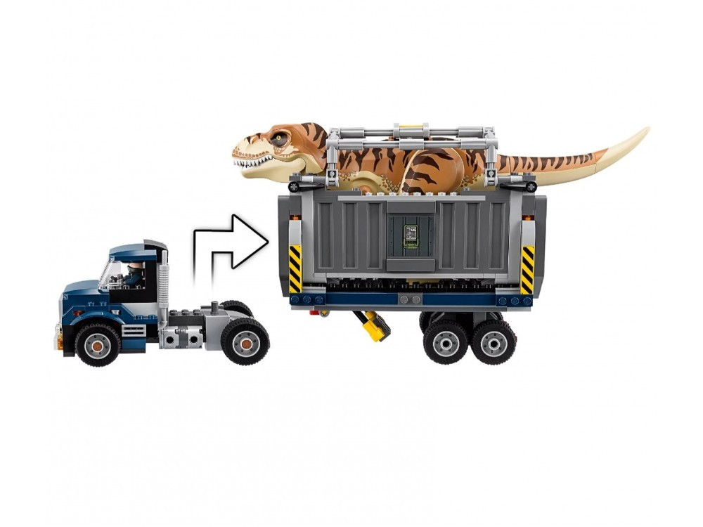 Конструктор Dinosaur World "Транспорт для перевозки Ти-Рекса" - фото 7 - id-p134946269