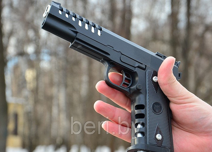 M688 Пневматический металлический пистолет Airsoft - фото 4 - id-p134889834