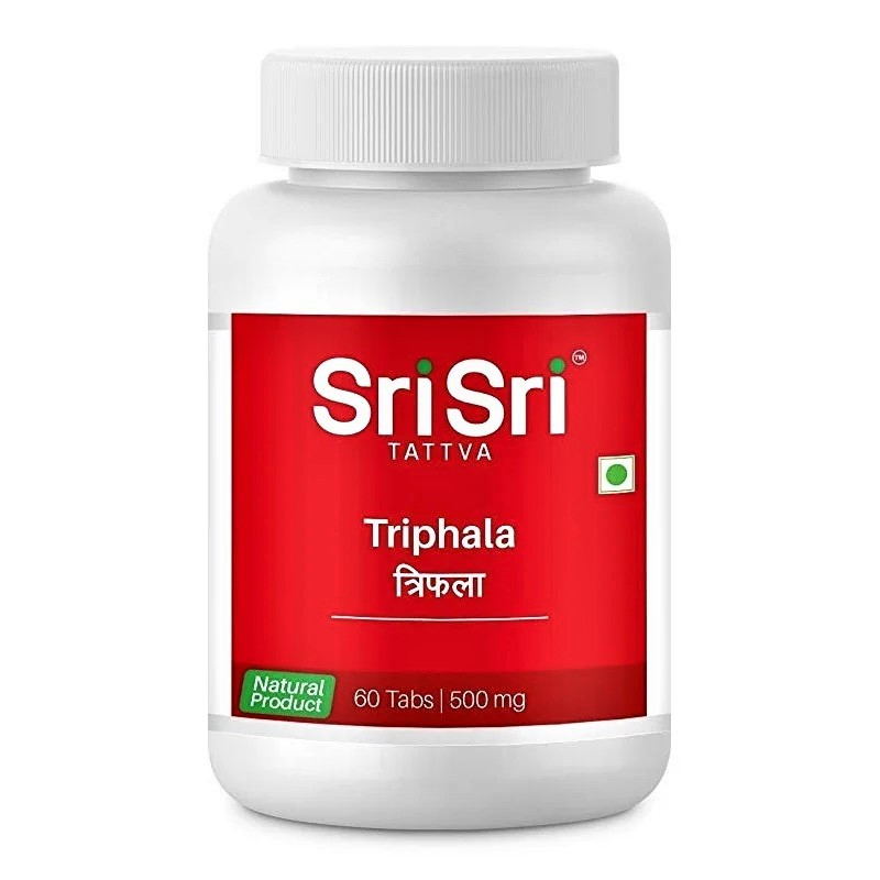 Трифала Triphala SriSri Tattva , 500мг*60шт - для очищения и омоложения - фото 2 - id-p134985203