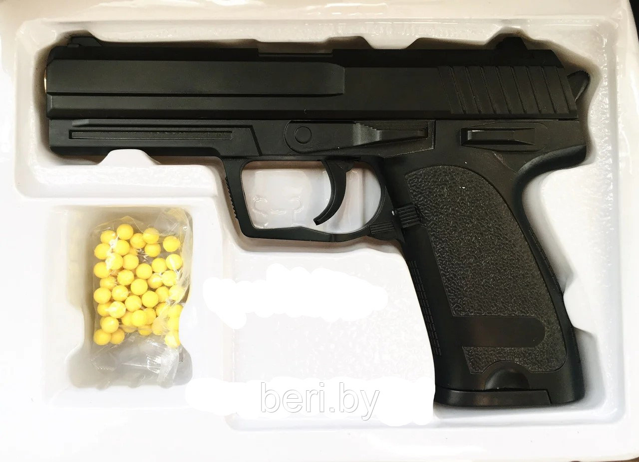 S-2 Пистолет детский металлический пневматический Glock 17, Gun, 19х13 см - фото 4 - id-p134975543