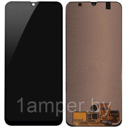 Дисплей AMOLED для Samsung Galaxy A50/A505/A30/A305 в сборе с тачскрином Черный - фото 1 - id-p134989092