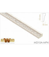 Декоративный молдинг MD15А-MP4 15x8x2400 мм (ВхШхД)