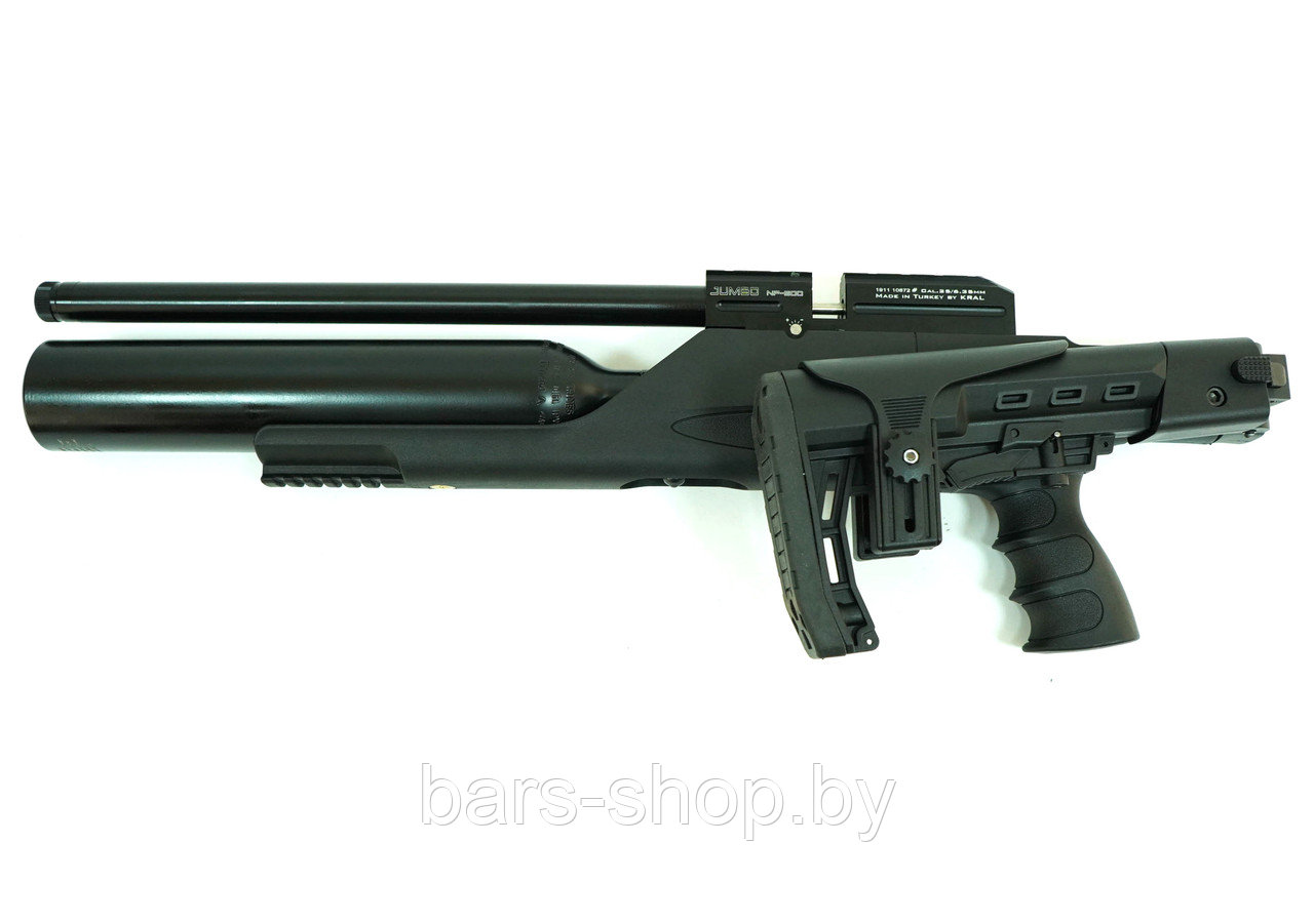 Пневматическая винтовка Kral Puncher Jumbo NP-500 скл. приклад (PCP, 3 Дж) 6,35 мм