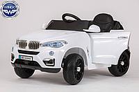 Детский электромобиль WINGO BMW X6 NEW LUX белый