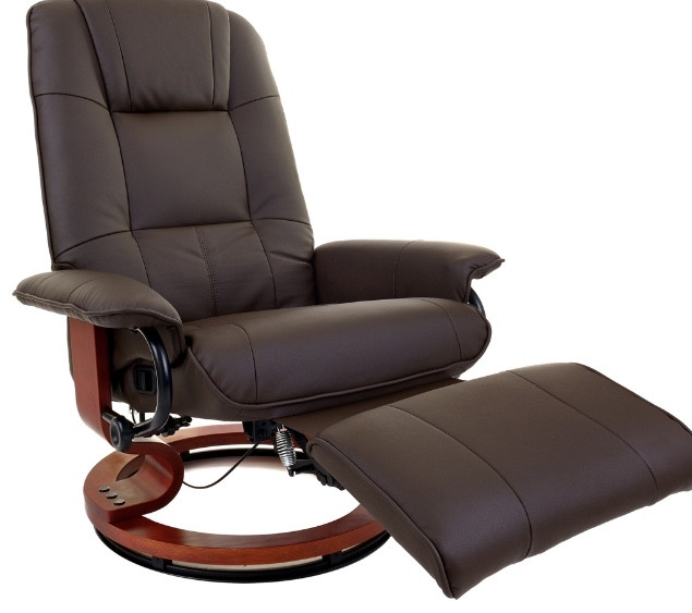 Вибромассажное кресло Calviano 2159 (Коричневое) - фото 2 - id-p135023384