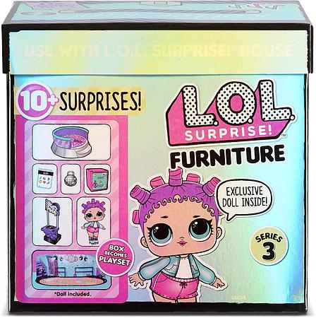 Набор Lol Furniture с куклой Roller Sk8er и мебелью 3 серия 567103, фото 2