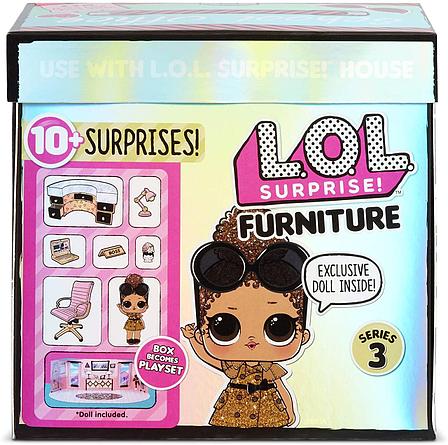 Куклы L.O.L. Набор Lol Furniture с куклой Boss Queen и мебелью 3 серия 570042, фото 2