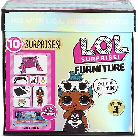Куклы L.O.L. Набор Lol Furniture с куклой Sleepy Bones и мебелью 3 серия 570035, фото 2
