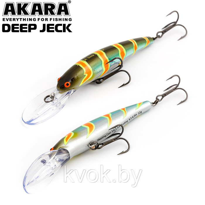 Воблер AKARA ( АКАРА ) Deep Jeck 90F цвет A106