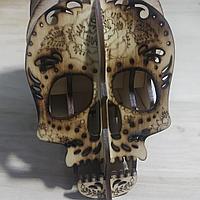 Карандашница - череп