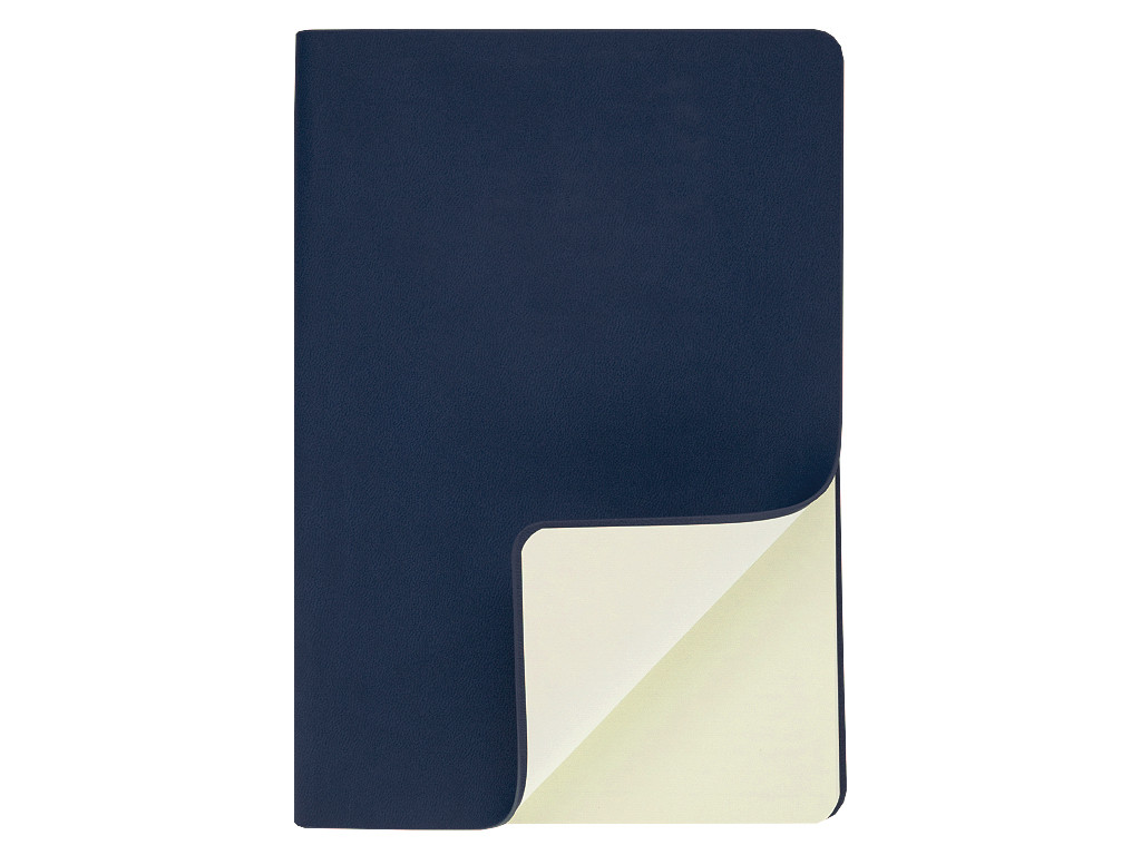Ежедневник Flexy, недатированный, А5, в гибкой обложке Firenze, темно-синий - фото 1 - id-p135068874