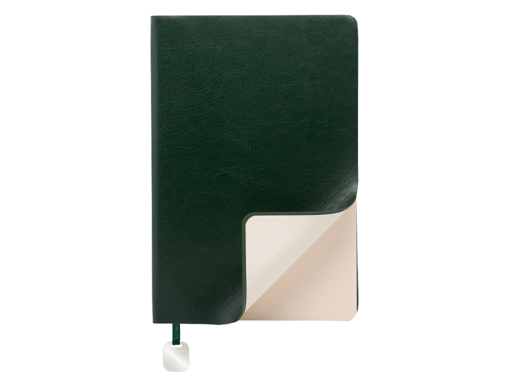 Ежедневник Flexy, недатированный, А5, в гибкой обложке Buffalo, зеленый