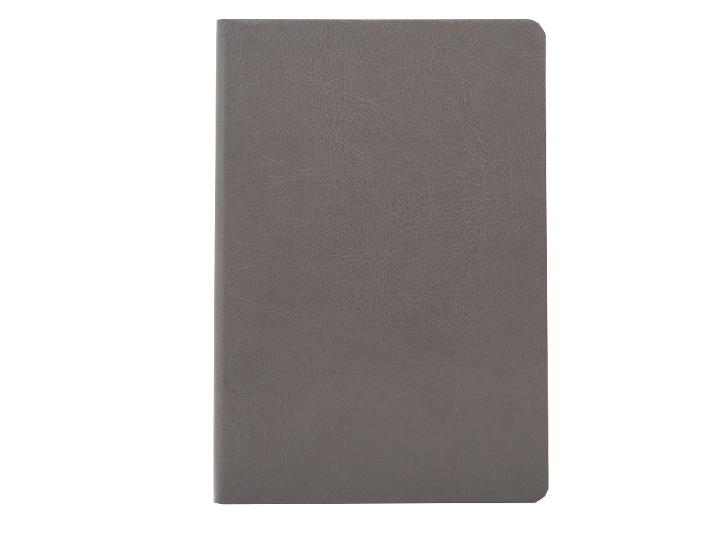 Ежедневник Flexy, недатированный, А5, в гибкой обложке Buffalo, серый - фото 2 - id-p135069398
