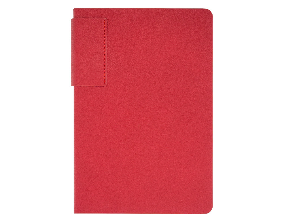 Ежедневник Flexy Star, недатированный, А5, в гибкой обложке Grosseto, красный
