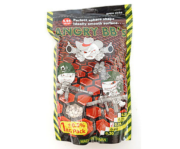 Шары для страйкбола Angry BBs 0,25 гр. (4000 шт.).