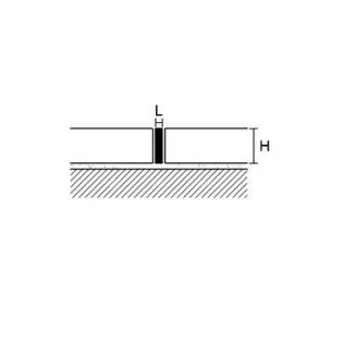 Профиль Projoint 380/4 2,7м латунь