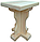 Комплект деревянной мебели Фигурный для бани, сада, дома, фото 3