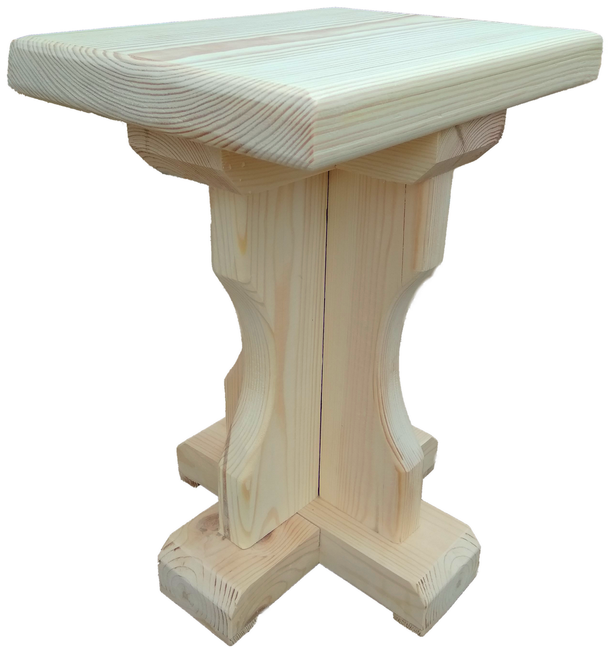 Комплект деревянной мебели Фигурный для бани, сада, дома - фото 3 - id-p135112517