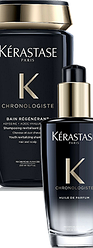 Комплект Керастаз Хронолоджист шампунь + парфюм (250+100 ml) для восстановления волос - Kerastase
