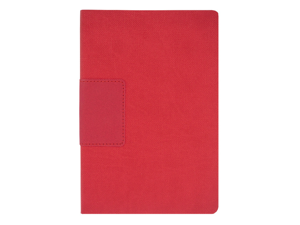 Ежедневник Flexy Stone, недатированный, А5, в гибкой обложке Ostende, красный - фото 1 - id-p135113480