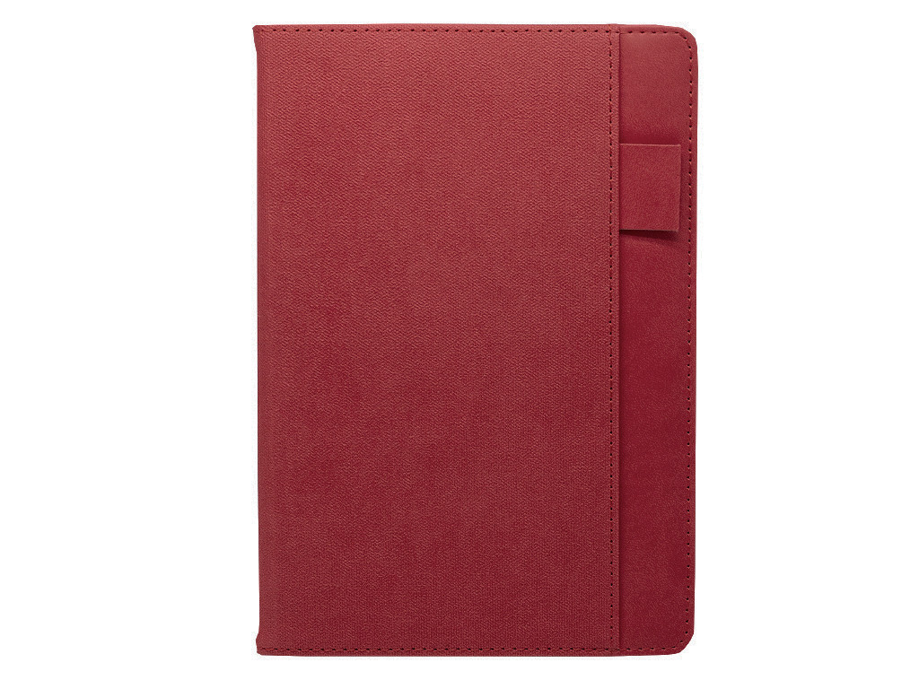 Ежедневник Combi, недатированный, формат А5, в твердой обложке Sand, бордовый