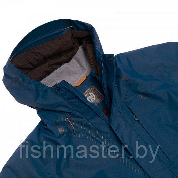 Куртка демисезонная FHM Guard Insulated цвет Темно-синий мембрана Dermizax (Toray) Япония 2 слоя 20000/10000 - фото 3 - id-p135114060