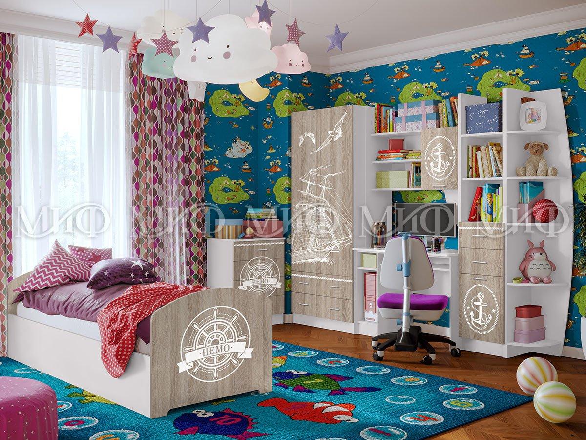 Детская кровать Немо модульная фабрика Миф - фото 2 - id-p135114140