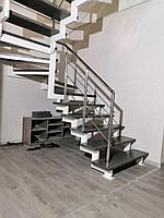 Каркас лестницы на двойном косоуре модель 145