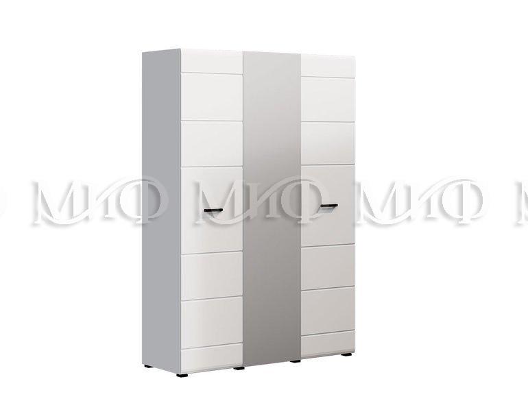 Шкаф трехдверный Нэнси New МДФ (белый глянец) фабрика Миф - фото 1 - id-p135128877