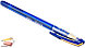 Ручка шариковая Berlingo xGold, голубая, 0,7 мм., игольчатый стержень, грип, фото 2