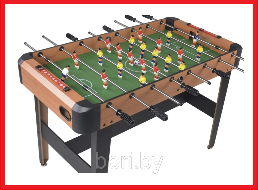 20435 Футбол настольный, игровой стол, напольный,  (Кикер), 121х61 см