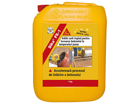 Добавка для бетона SIKA ANTIFREEZE FS1 5 л. - фото 1 - id-p135140741