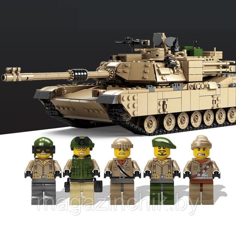 Конструктор Танк M1A2 ABRAMS и Hammer, 1463 дет., KAZI 10000 аналог LEGO (Лего) - фото 5 - id-p135140780