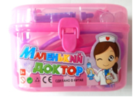 Детский игровой набор доктора (аптечка) в чемодане 15 предметов 8802 - фото 1 - id-p135145981
