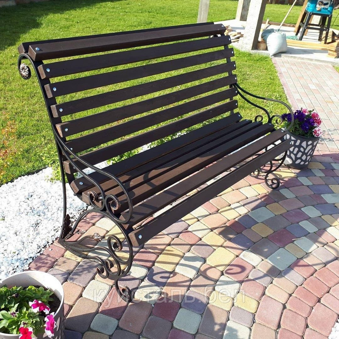 Кованые скамейки для сада - фото 1 - id-p135150817