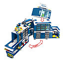 Конструктор Полицейский участок, машина 2 в 1, Sembo SD9816, аналог LEGO Полиция, фото 4