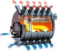 Отопительная печь для дачи. Печь Буран АОТ-06 тип 00 до 100 м3. Доставка .