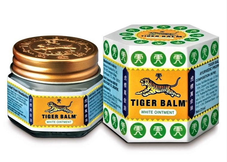 Тигровый Бальзам Белый (Tiger Balm White), 21 мл - мягкий