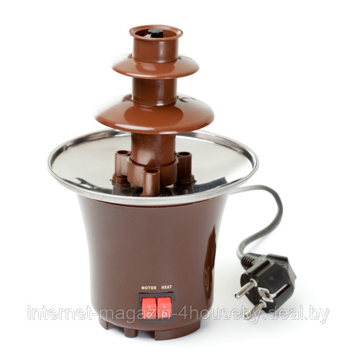 Шоколадный фонтан фондю Chocolate Fondue Fountain Mini