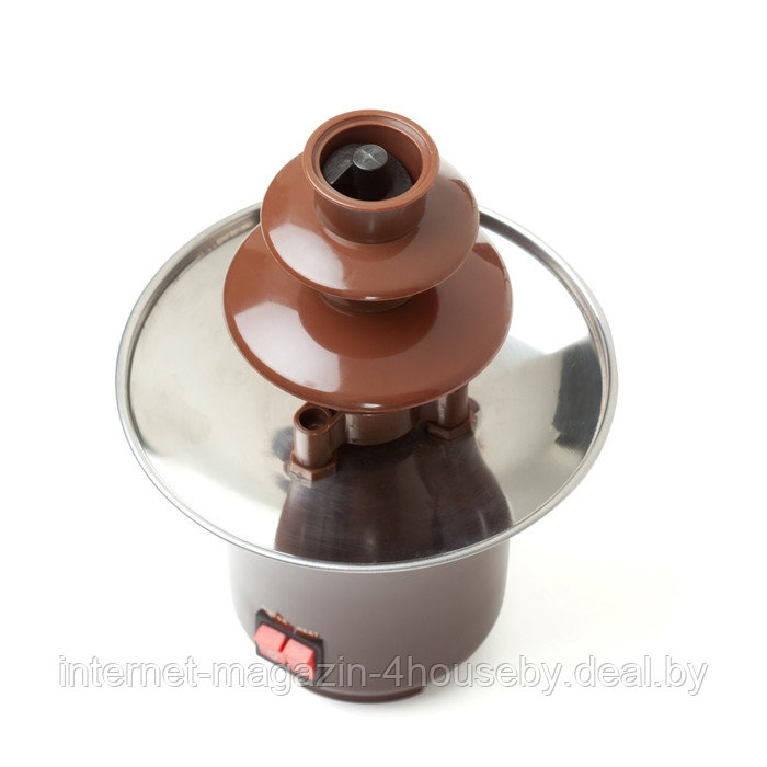 Шоколадный фонтан фондю Chocolate Fondue Fountain Mini - фото 2 - id-p6395397