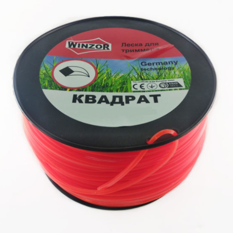 2909 Триммерный корд Winzor, сечение квадрат, 2.4*210 (метры)